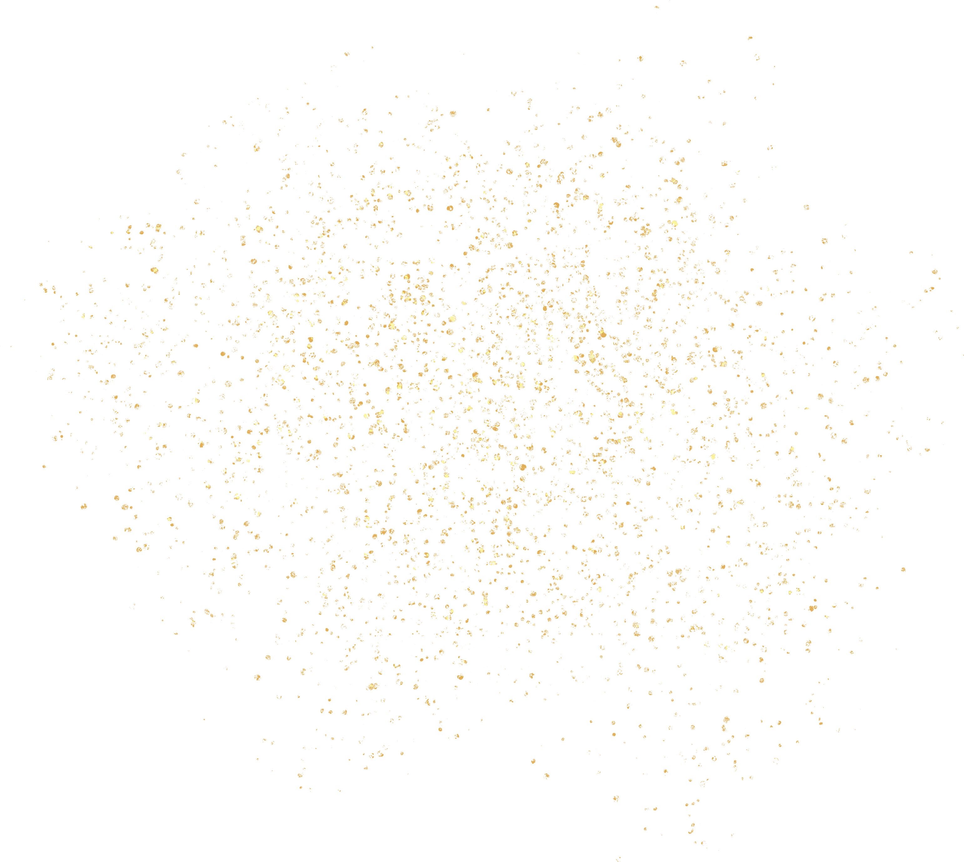 glitter powder golden splash